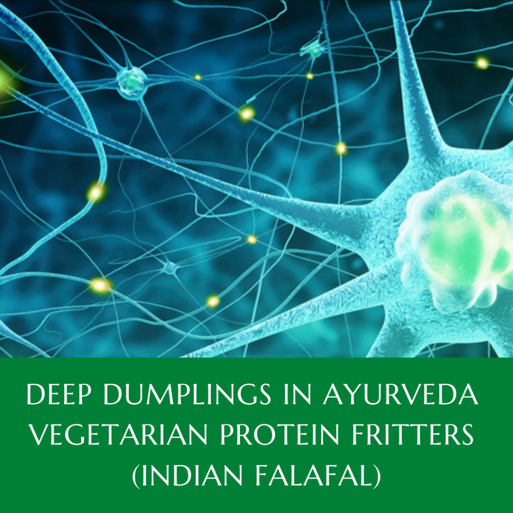 Deep Dumplings In Ayurveda Vegetarian Protein Fritters  (Indian Falafal)